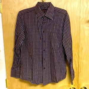 Men’s Ben Sherman brown dress shirt